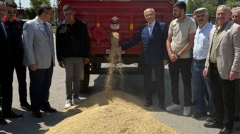Eskişehir Ticaret Borsası’nda sezonun ilk arpa satışı yapıldı