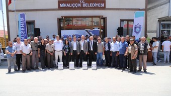Don mağduru üreticiye sıvı gübre desteği