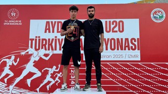 Adil Sani Konukoğlu Spor Lisesi öğrencisi atletizmde Türkiye Şampiyonu oldu