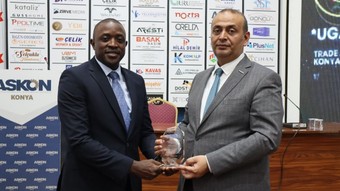 ASKON Konya'da Uganda ile ekonomik iş birliği masaya yatırıldı.