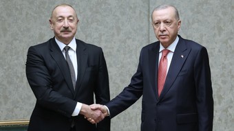 Cumhurbaşkanı Erdoğan, Azerbaycan Cumhurbaşkanı Aliyev ile görüştü