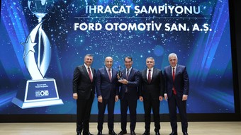 Otomotivde ihracatın şampiyonları ödüllendirildi