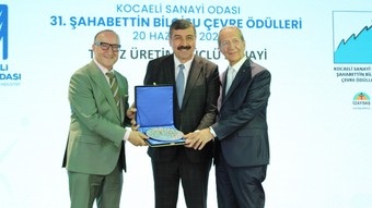 Kocaeli Sanayi Odası’nda 31. Şahabettin Bilgisu Çevre Ödülleri sahiplerini buldu