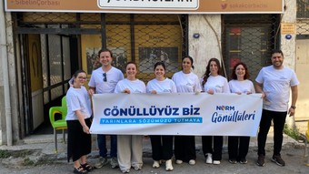 Norm Gönüllüleri, “bir kase umut” dağıttı