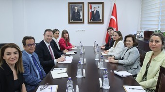 Dışişleri Bakan Yardımcısı Ekinci, ABD Dışişleri Bakanlığı'nda Kıdemli Danışman Friedman ile bir araya geldi