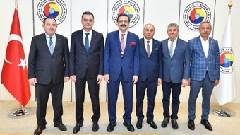 Çankırı Ticaret Borsası Başkanı Erdal Aslan, sorunları gündeme getirdi