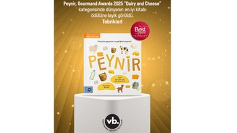 VakıfBank Kültür Yayınları’nın lezzet dolu kitabı “Peynir” dünyanın en iyisi seçildi