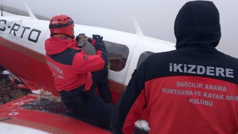 AFAD'dan Bayburt-Rize-Erzurum sınır hattında düşen uçakla ilgili açıklama