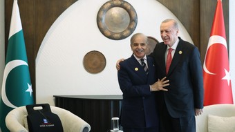 Cumhurbaşkanı Erdoğan, Pakistan Başbakanı Şerif ile görüştü
