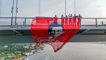 Köprüye "Free İmamoğlu" pankartı asan 6 vekil hakkında fezleke