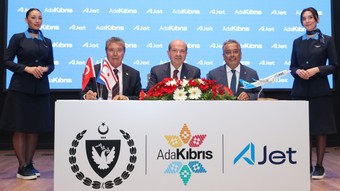 KKTC ile THY ve AJet'ten uçuşlara tavan fiyat anlaşması