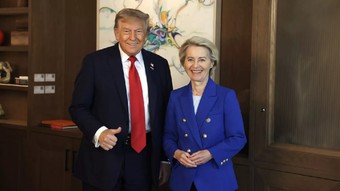 Von der Leyen, ticaret anlaşması için Trump ile görüştü