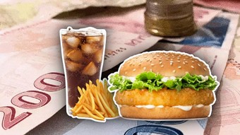 Tavuk burgerin 9 yıllık enflasyonu asgari ücreti yarı yolda bıraktı!
