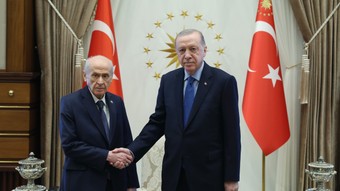 Son dakika: Cumhurbaşkanı Erdoğan MHP Lideri Bahçeli ile görüşüyor
