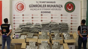 Ticaret Bakanlığı'ndan 1,6 Milyar TL değerinde uyuşturucu operasyonu
