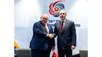 Dışişleri Bakanı Fidan, Kuala Lumpur'da çeşitli temaslarda bulundu