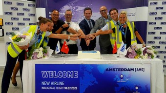 Gazipaşa-Alanya ile Amsterdam arasında haftada üç direkt uçuş yapılacak