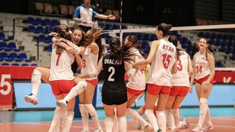16 Yaş Altı Milli Voleybol Kız Takımı finalde