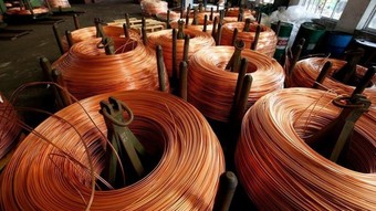 LME'de bakır fiyatı artan stoklarla birlikte düştü