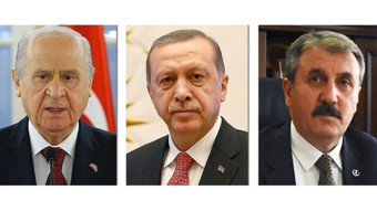 Ankara'da sürpriz zirve: Cumhurbaşkanı Erdoğan, Bahçeli ve Destici bir araya geldi