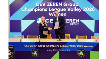 Zeren Group, Kadınlar Şampiyonlar Ligi’nde CEV’in isim ortağı oldu