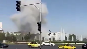Şam'da arka arkaya patlamalar: İsrail, Suriye Cumhurbaşkanlığı Sarayı'nı bombalıyor!