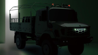 KISRAK 4x4 taktik araç güvenlik güçlerine güç katıyor!