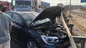 Geyve Belediye Başkanı Selçuk Yıldız trafik kazası geçirdi