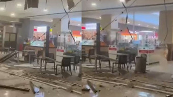 İstanbul'da AVM'nin asma tavanı çöktü: Yaralı var