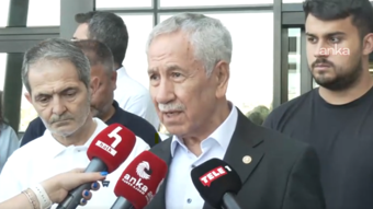 Bülent Arınç hastanede Mehmet Murat Çalık'ı ziyaret etti: Tutuksuz yargılanma esas olmalıdır