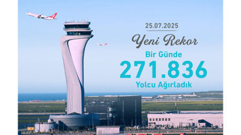 İstanbul Havalimanı'nda tüm zamanların yolcu rekoru kırıldı