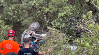Bursa'da yangına su taşıyan tanker devrildi: 1 ölü 2 yaralı