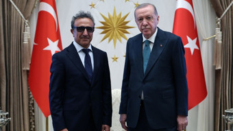 Cumhurbaşkanı Erdoğan, Chobani'nin sahibi Hamdi Ulukaya ile görüştü