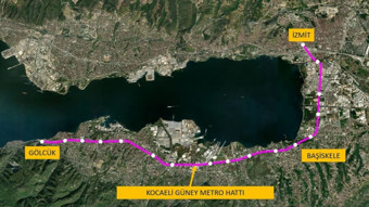Kocaeli’de Gölcük-İzmit arası raylı sistem projesi için ihale sonuçlandı