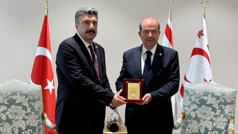 KKTC Cumhurbaşkanı Tatar, HAVELSAN heyeti ile görüştü
