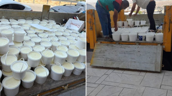 Tarım Bakanlığı’ndan kaçak üretime darbe! 1.3 ton yoğurt imha edildi