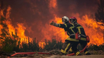 Fransa'da 16 bin hektardan fazla alanı küle çeviren yangın henüz kontrol altına alınamadı