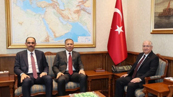 MSB'de kritik zirve: Ali Yerlikaya, Yaşar Güler ve İbrahim Kalın bir araya geldi