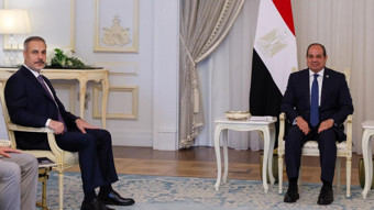 Dışişleri Bakanı Fidan, Mısır Cumhurbaşkanı Sisi ile görüştü