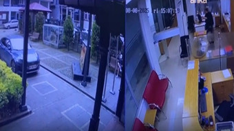 Fındıklı Belediye Başkanına saldırı öncesi görüntüler ortaya çıktı! Belediyeye böyle gelmişler