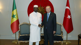 Cumhurbaşkanı Erdoğan, Senegal Başbakanı Sonko'yu kabul etti
