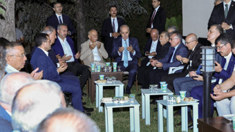 Kurtulmuş'tan Bakan Şimşek'e taziye ziyareti