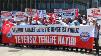 Memur-Sen'den Ankara'da eylem: Haklı mücadelemizi haykıracağız