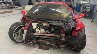 17 milyon liralık Ferrari kazasını yapan usta: Müşterimizin mağduriyetini gidereceğiz