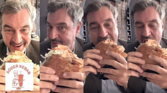 Bavyera Başbakanı ‘dönerci’ oldu! Söder Kebab tescil edildi