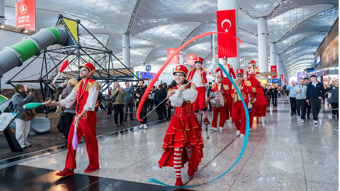 İstanbul Havalimanı, Cumhuriyetin 102. yılını açılışının 7. yıl dönümünü kutluyor