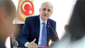 Kurtulmuş, 'Terörsüz Türkiye' komisyonu üyesi grup başkanvekillerini kabul etti