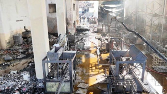 Kocaeli'de 6 kişiye mezar olan parfüm dolum tesisinin içi görüntülendi: Her yer kül oldu (Video)