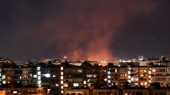 Suriye'nin başkenti Şam'da şiddetli patlamalar