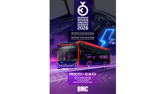 BMC’ye German Design Award 2026’dan çifte tasarım ödülü